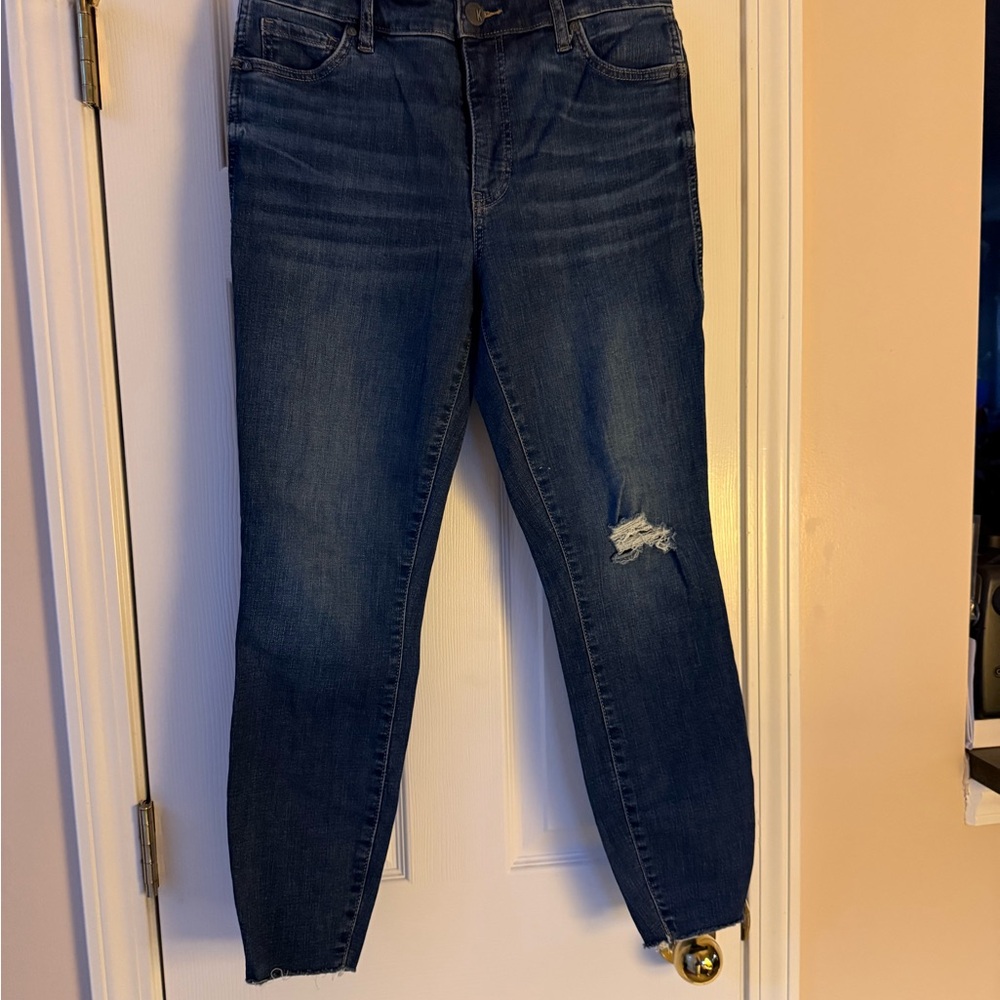 Kut from the Kloth Dark Blue Ankle Jeans